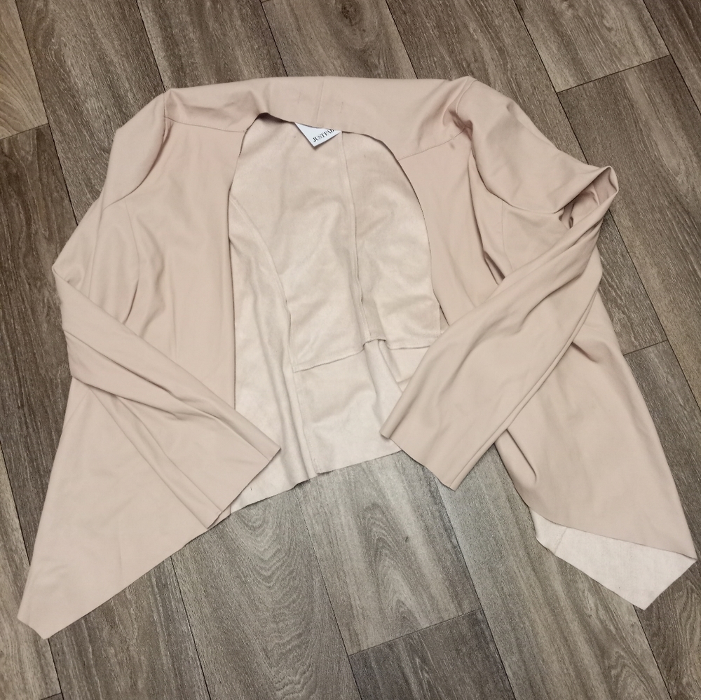 New vegan leather jacket plus size XXL